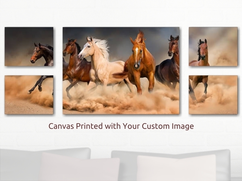 Custom Canvas Wall Art – 5-Piece Set